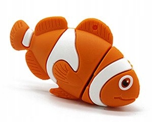 PENDRIVE USB SZYBKI FLASH DRIVE ULTRA PAMIĘĆ ZAWIESZKA PREZENT NEMO 64GB Kod producenta NEMO RYBKA RYBA WODNA BAJKA POSTAĆ