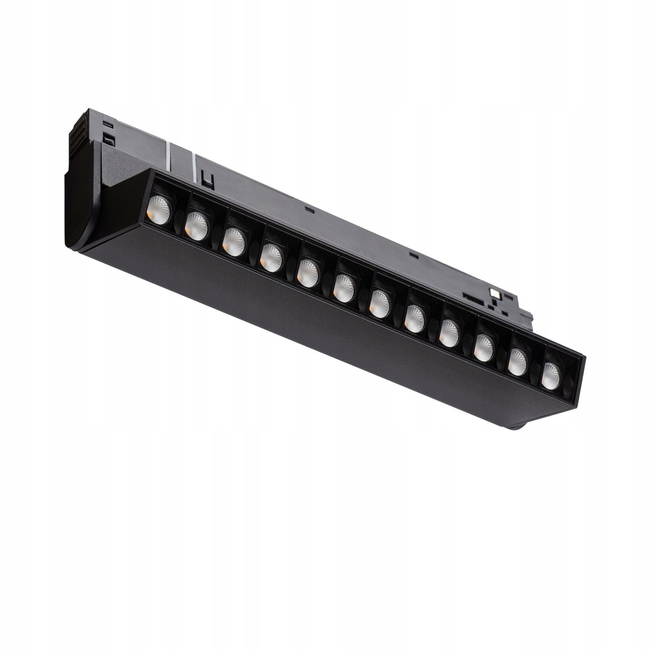 Led koľajnicová lampa 48V Nowodvorski LVM Focus Out Led čierna 4000K dĺžka 2 cm
