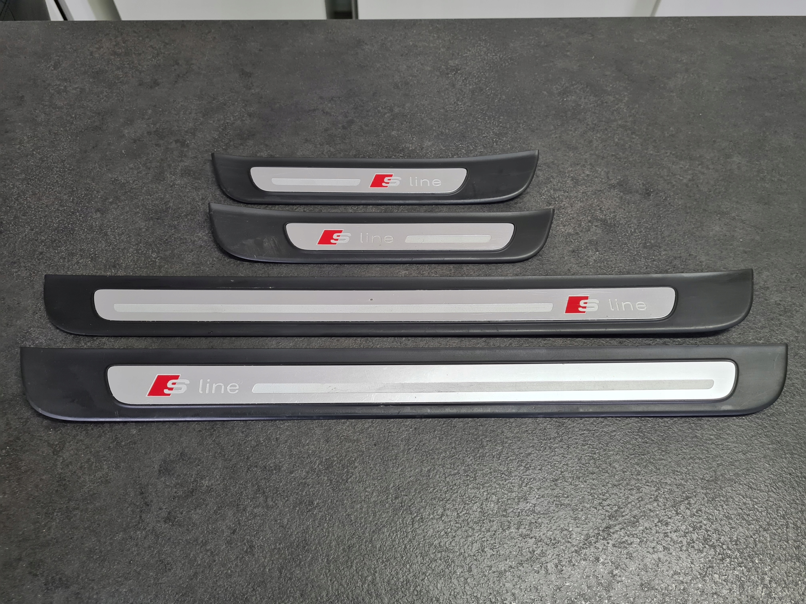 LISTWY PROGOWE LISTWA S-LINE KOMPLET AUDI A7 4G8