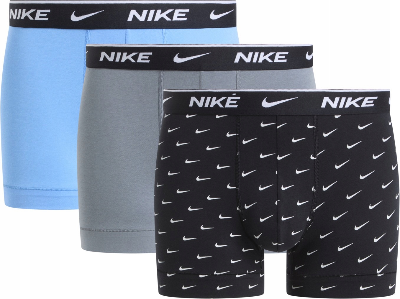 Boxerky, tanga, slipy Nike Essntial Cotton Strc Trunk 3PK