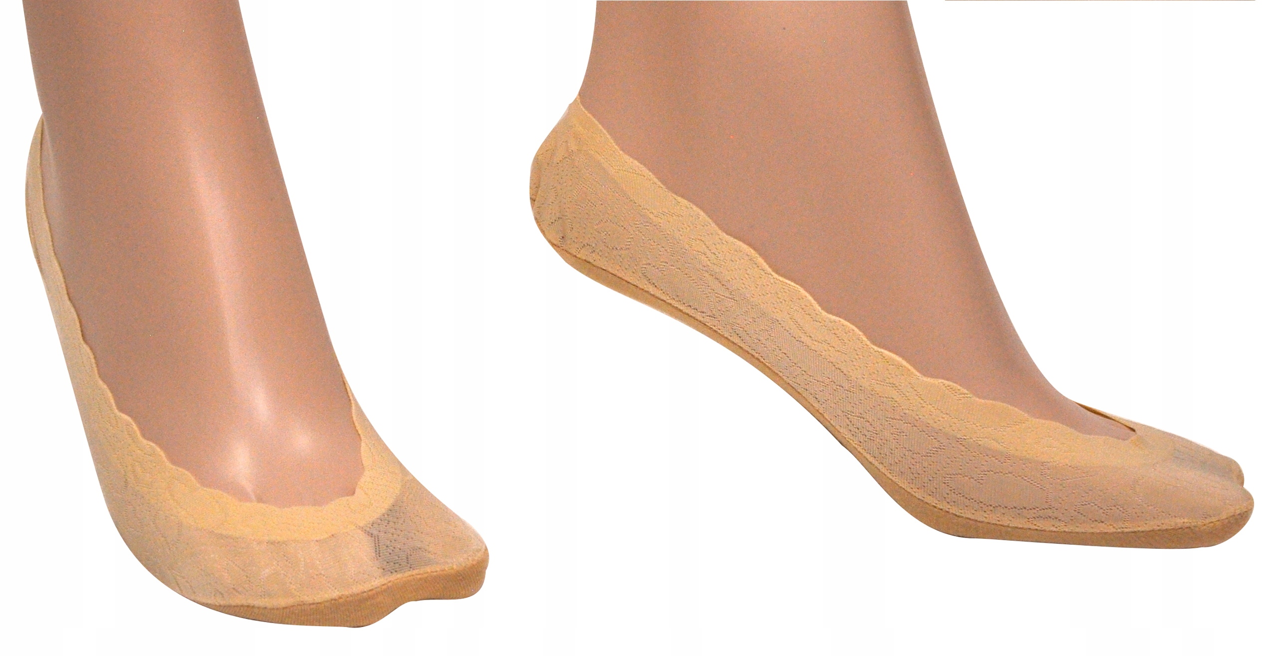 

beżowe mini stopki Veneziana Silicon Laser