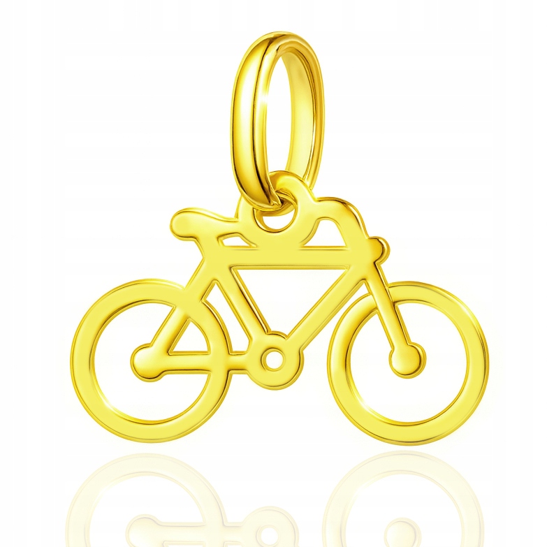 Zlatý přívěsek na kolo Pr. 585