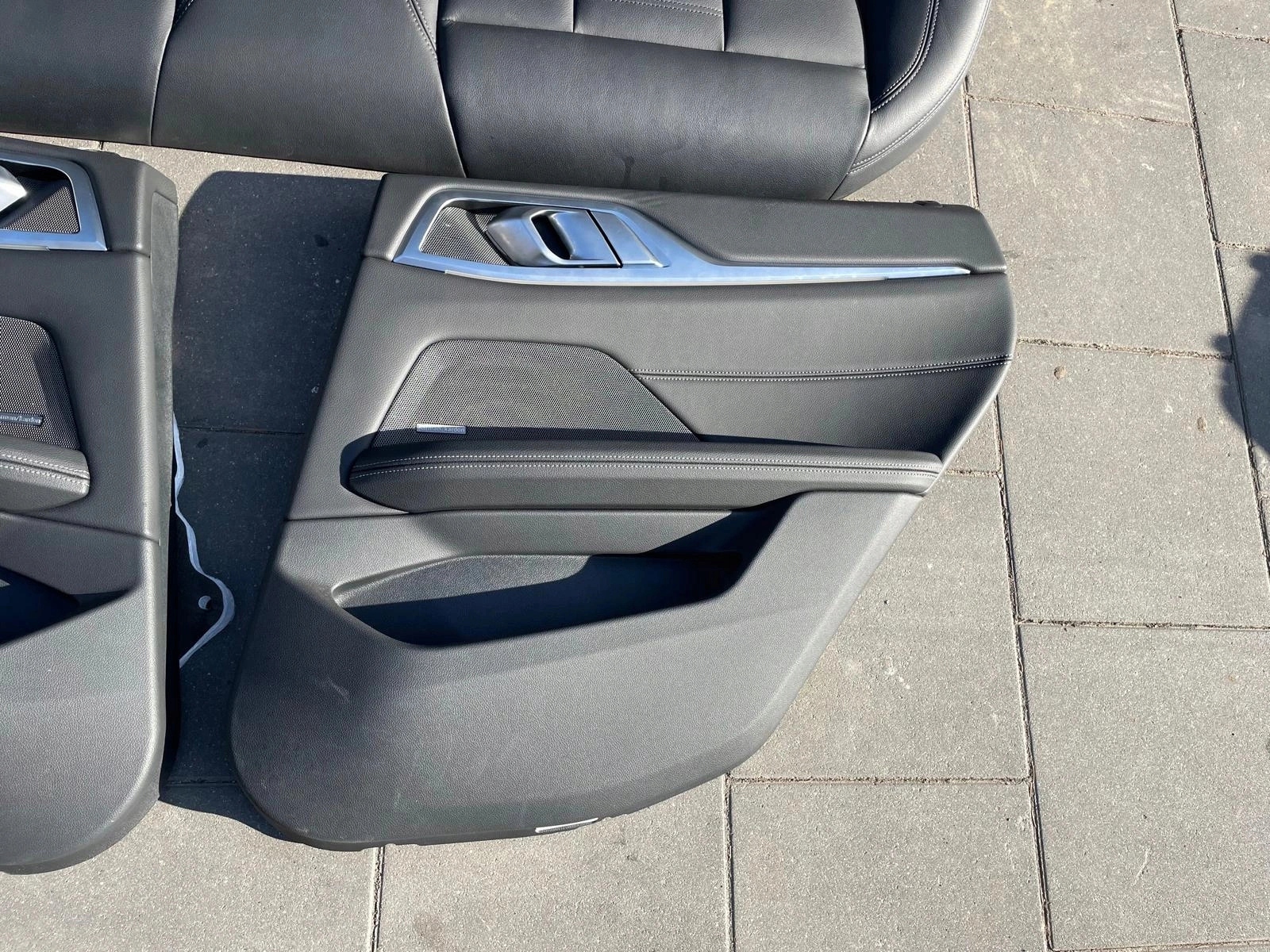 комплект европа оригинал кожа BMW 4 I4 G26 24R