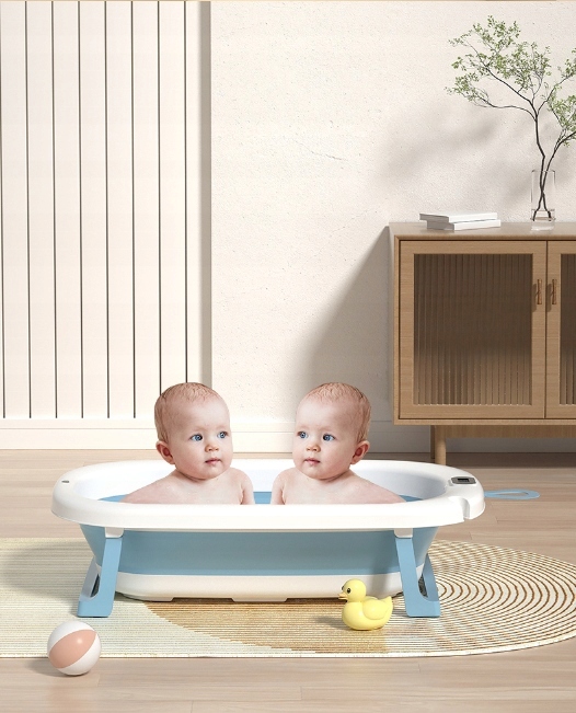 Wanienka WANNA Składana z Termometrem i Poduszką Wyrób medyczny nie