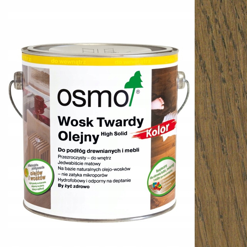 Wosk Twardy olejny Osmo 3073 Kolor Terra 0,75 l