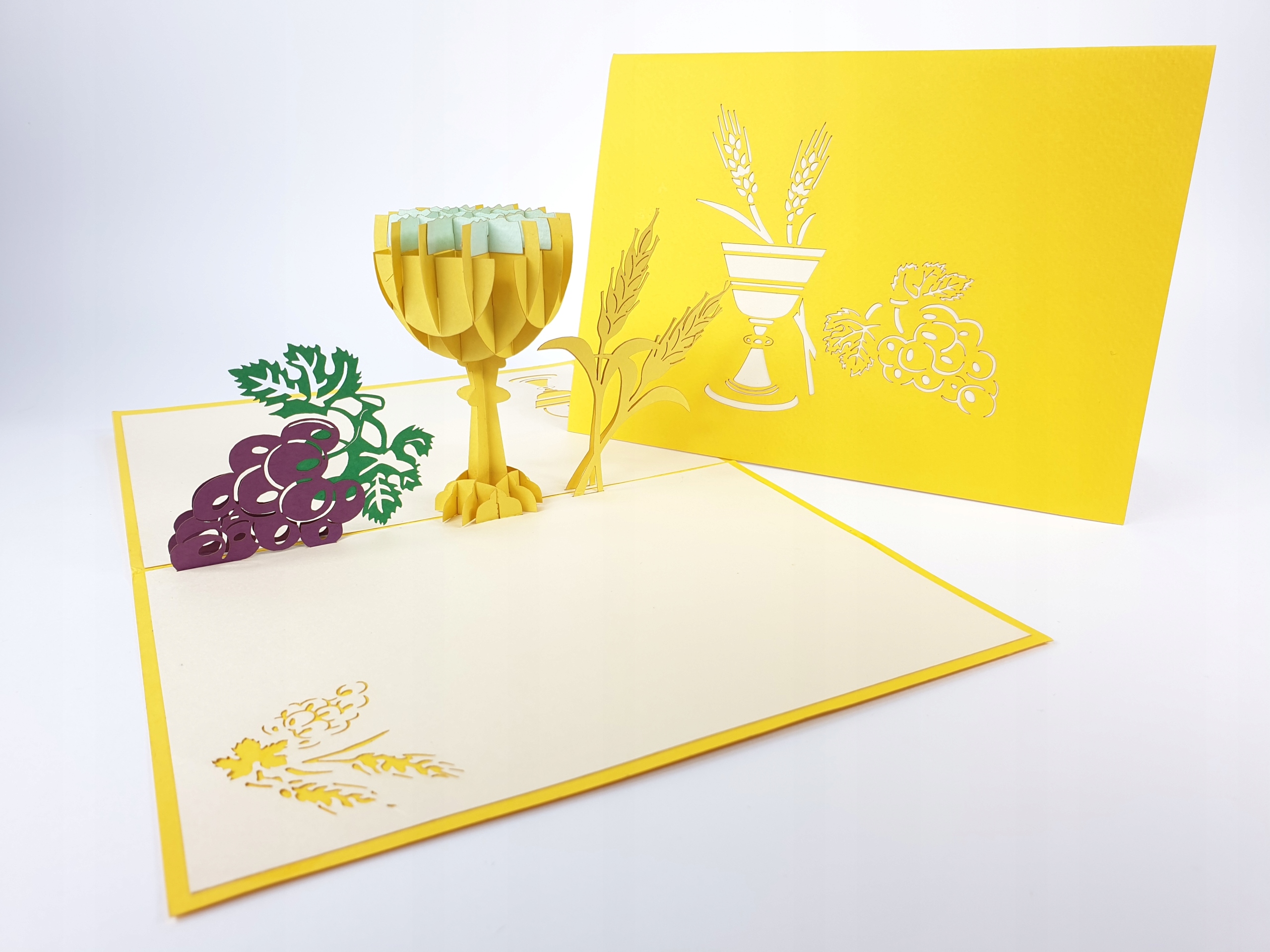 První Svaté Přijímání 3D vyskakovací Dárek s motivem svatého přijímání