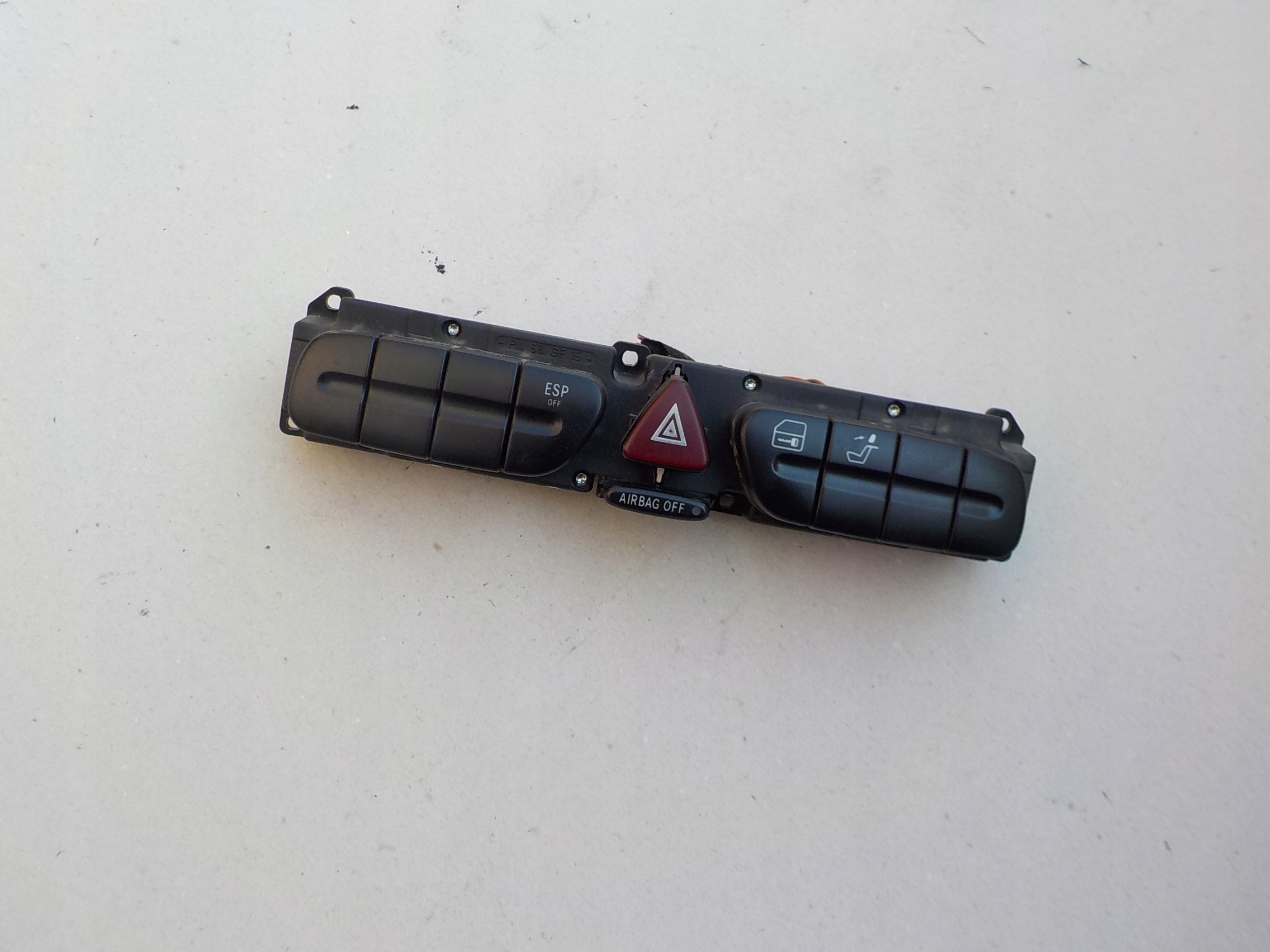 interruttore luci Luci di emergenza mercedes w203