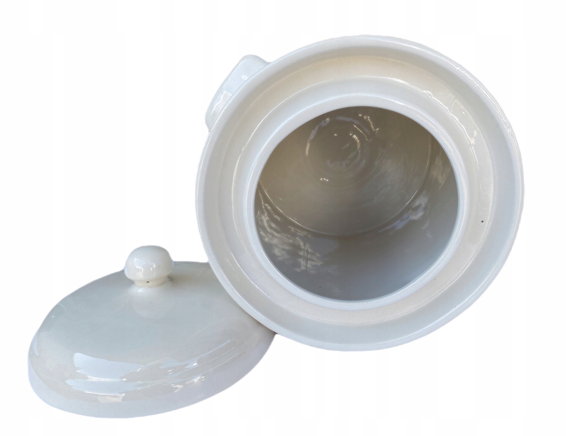 GARNEK HERMETYK +POKRYWA KAMIONKA KISZENIE 5L KREM Marka bez marki