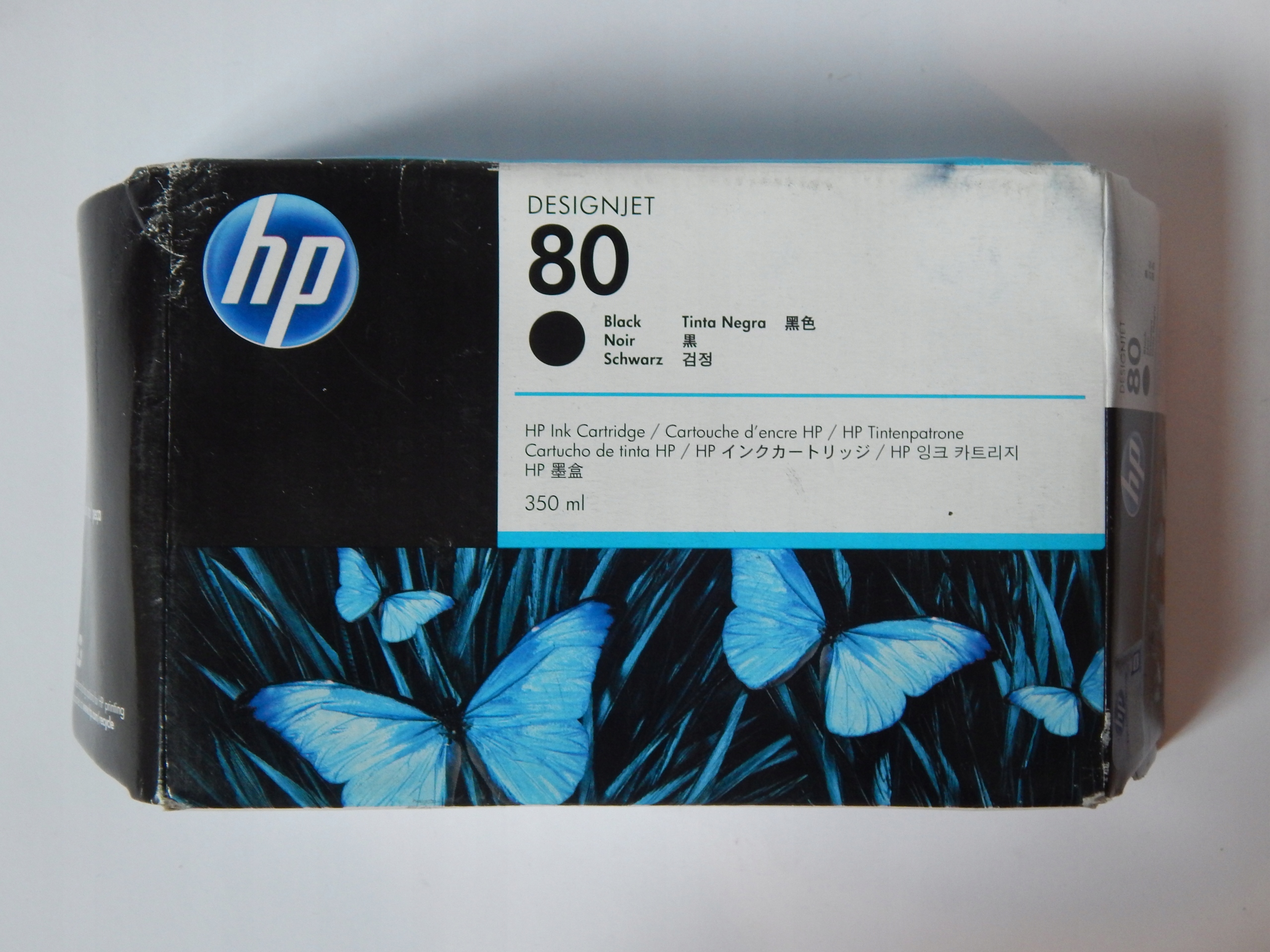 Tusz Hp 80 C4871A čierny (čierny)