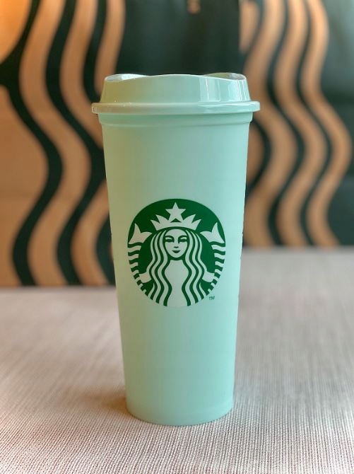 Kubek Starbucks 591 ml Reusable Cup Seledynowy EAN (GTIN) 762111579409
