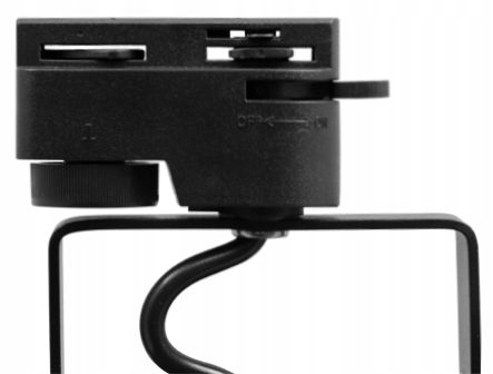 Reflektor szynowy z gniazdem GU10, ABI 80mm czarny EAN (GTIN) 5908263388451