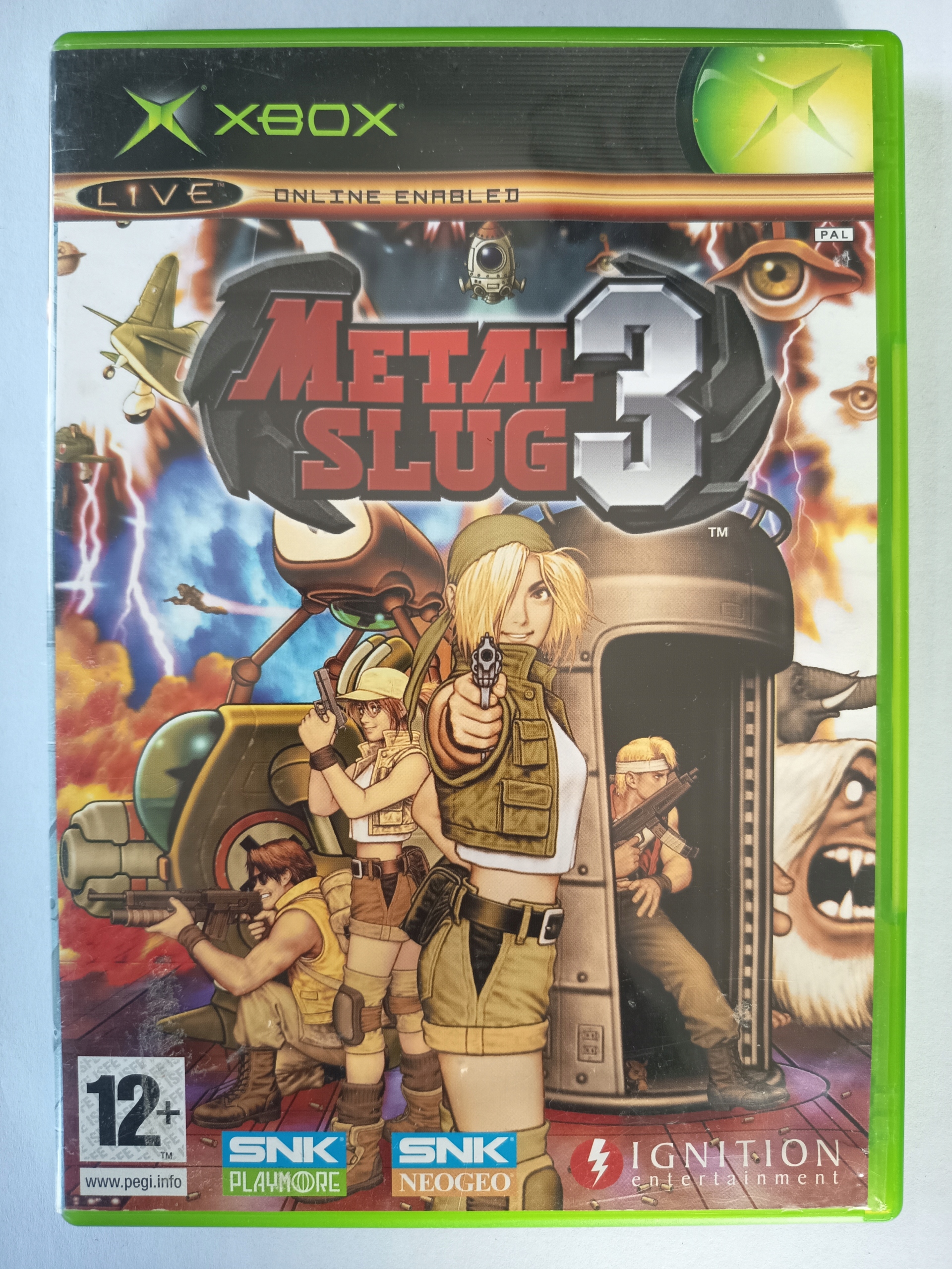 Metal Slug 3 Xbox angielska komplet