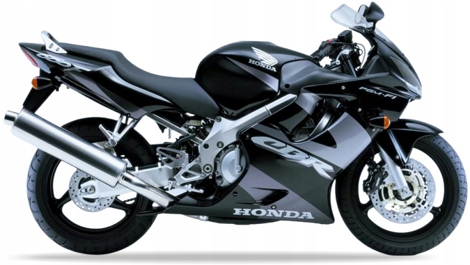 Nálepky Juula Na Motocykel Pre Honda Cbr 600 F 2001 Čierna NH1 Grafitová