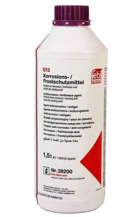 

Febi 38200 Płyn do chłodnic, koncentrat G13 1,5 L
