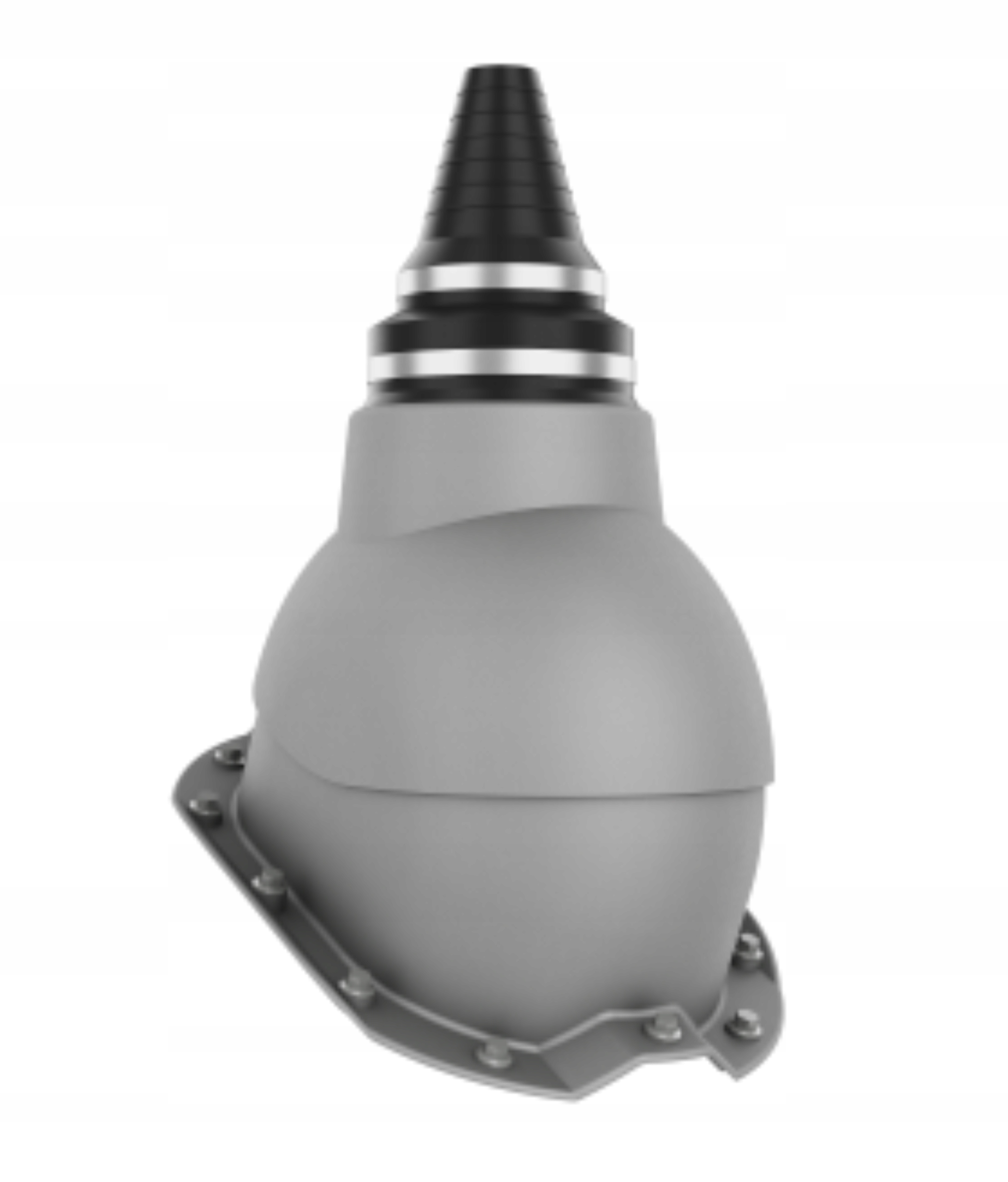 Anténní přechod, těsný přechod Trapez T18 Grafit Metalic 9007