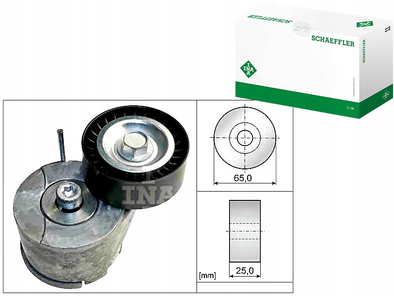 Napínák Klínového Řemene Vel. Fiat 1,3 M-jet 09- Sada pro řidiče #35