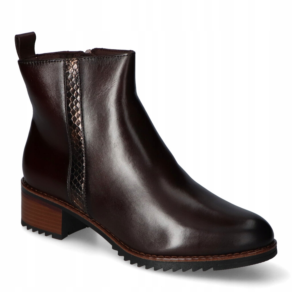Kotníkové Boty Marco Tozzi 2-25381-45/303 Čokoládové 37