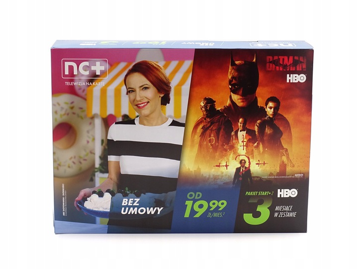 Dekoder nc+ na kartę Start+ 3msc HBO HD Model DSIW74