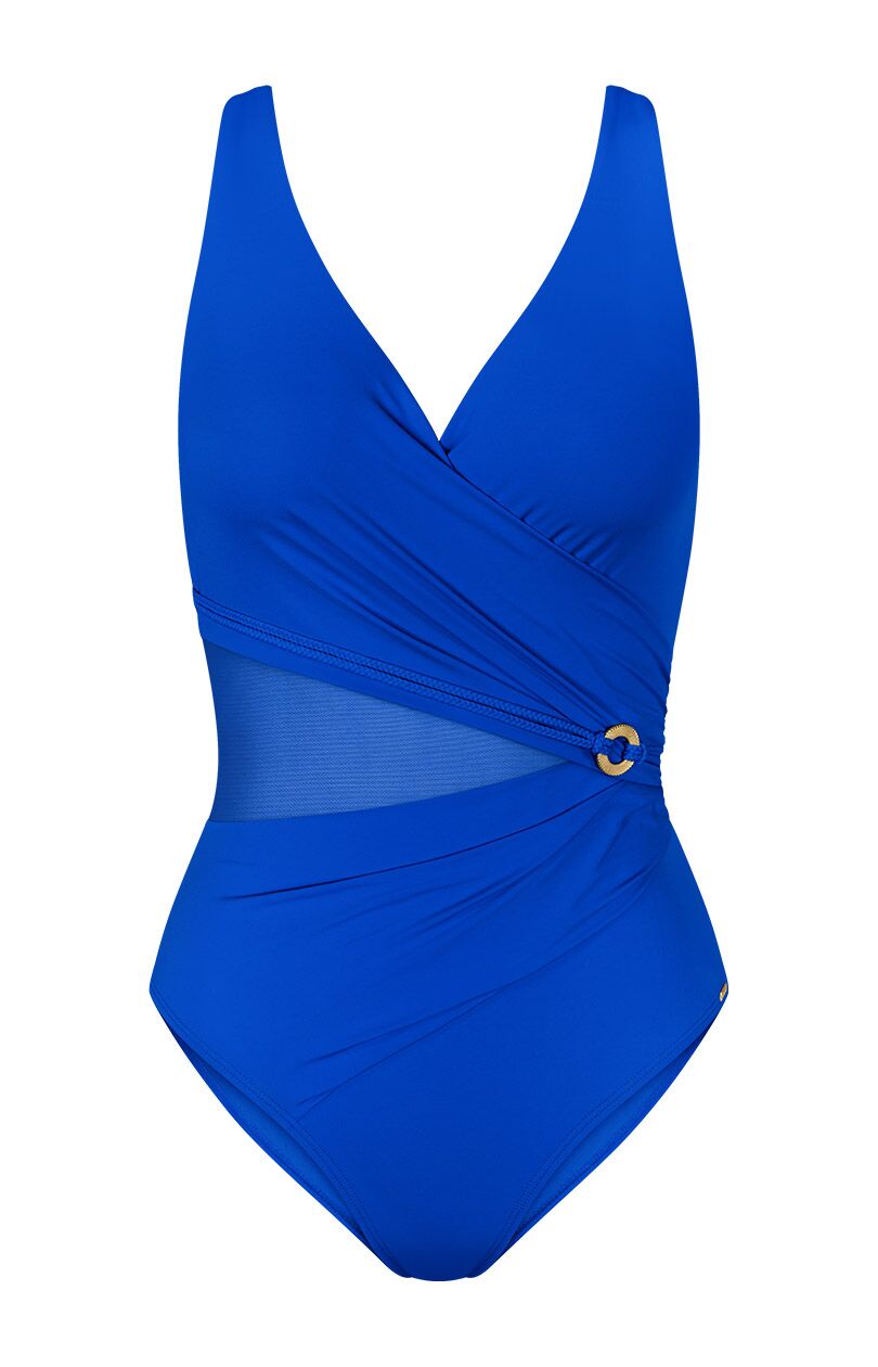 Triumph jednodílný nařasený Plavkový Oblek S Miskou C 42