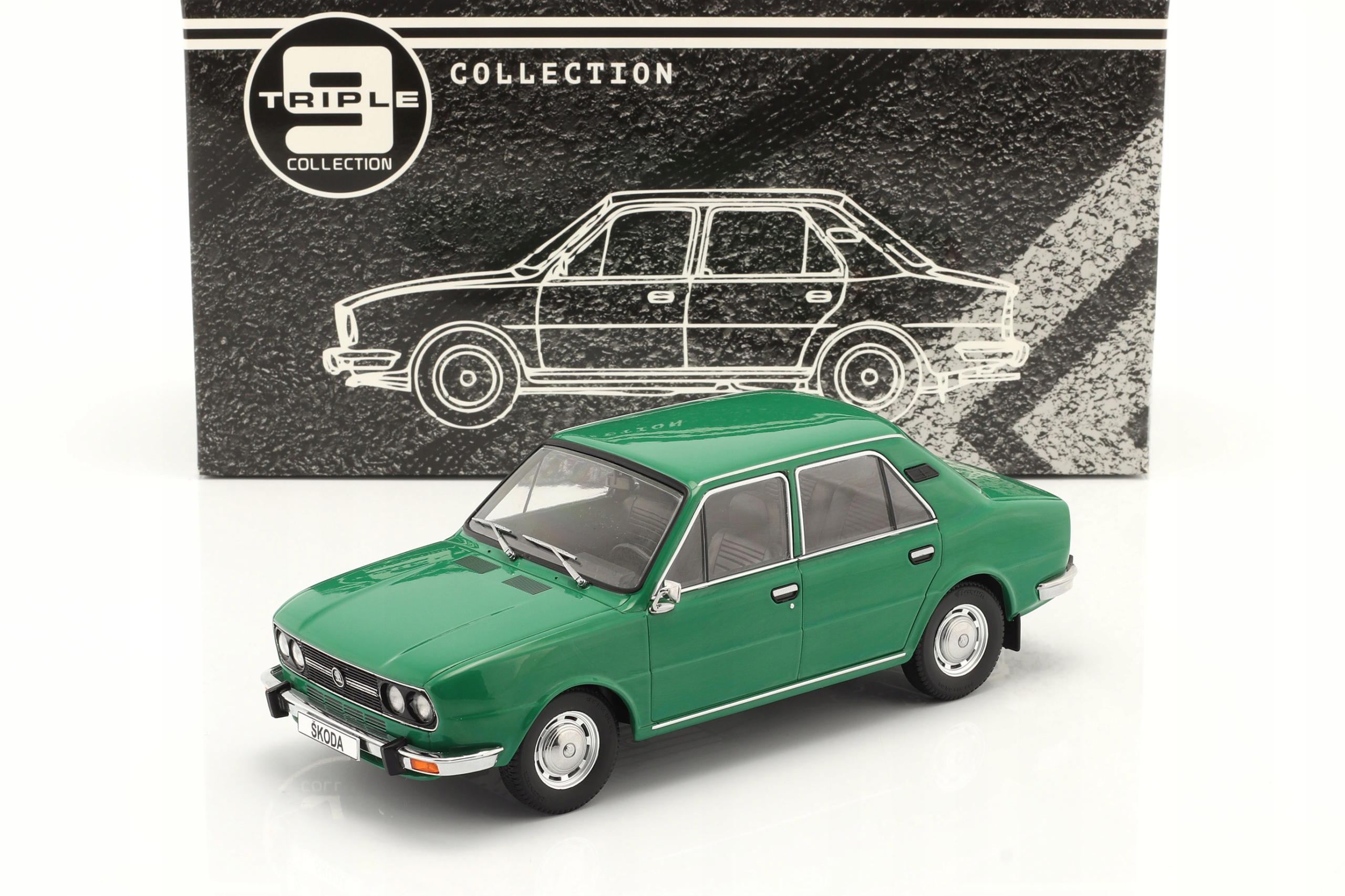 TRIPLE9 Škoda 120LS 1976-1990 Green 1:18