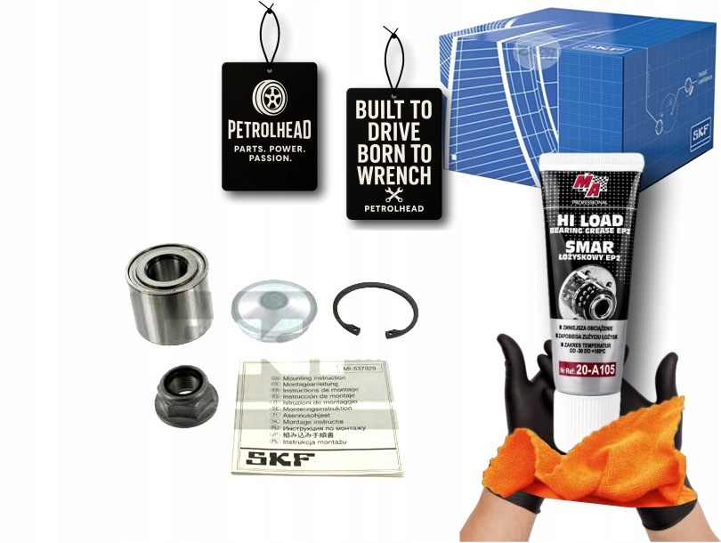 Ložisko Kola Renault Zadní Megane 02- +abs Scenic II #Petrolhead Pro+ Kit7