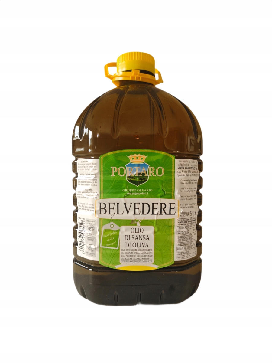 Włoska Oliwa z oliwek do smażenia Sansa Belvedere Pet 5 litrów