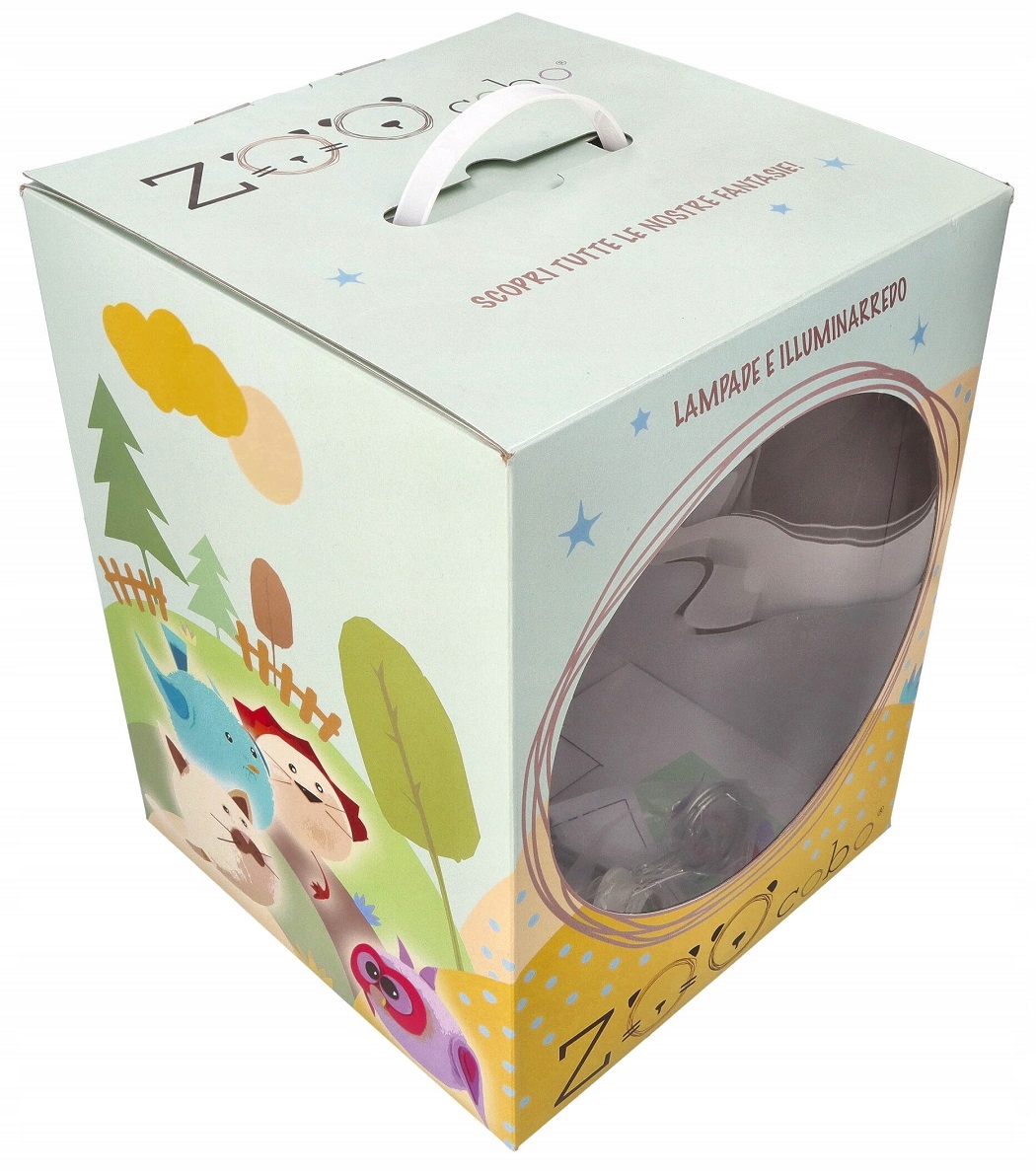 Ręcznie robiona Lampka nocna Do pokoju Koala Cotton Balls Włoska lampa Barwa światła zmienna