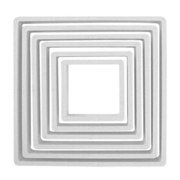 

Wykrawacze foremki do ciastek Kwadraty 6szt