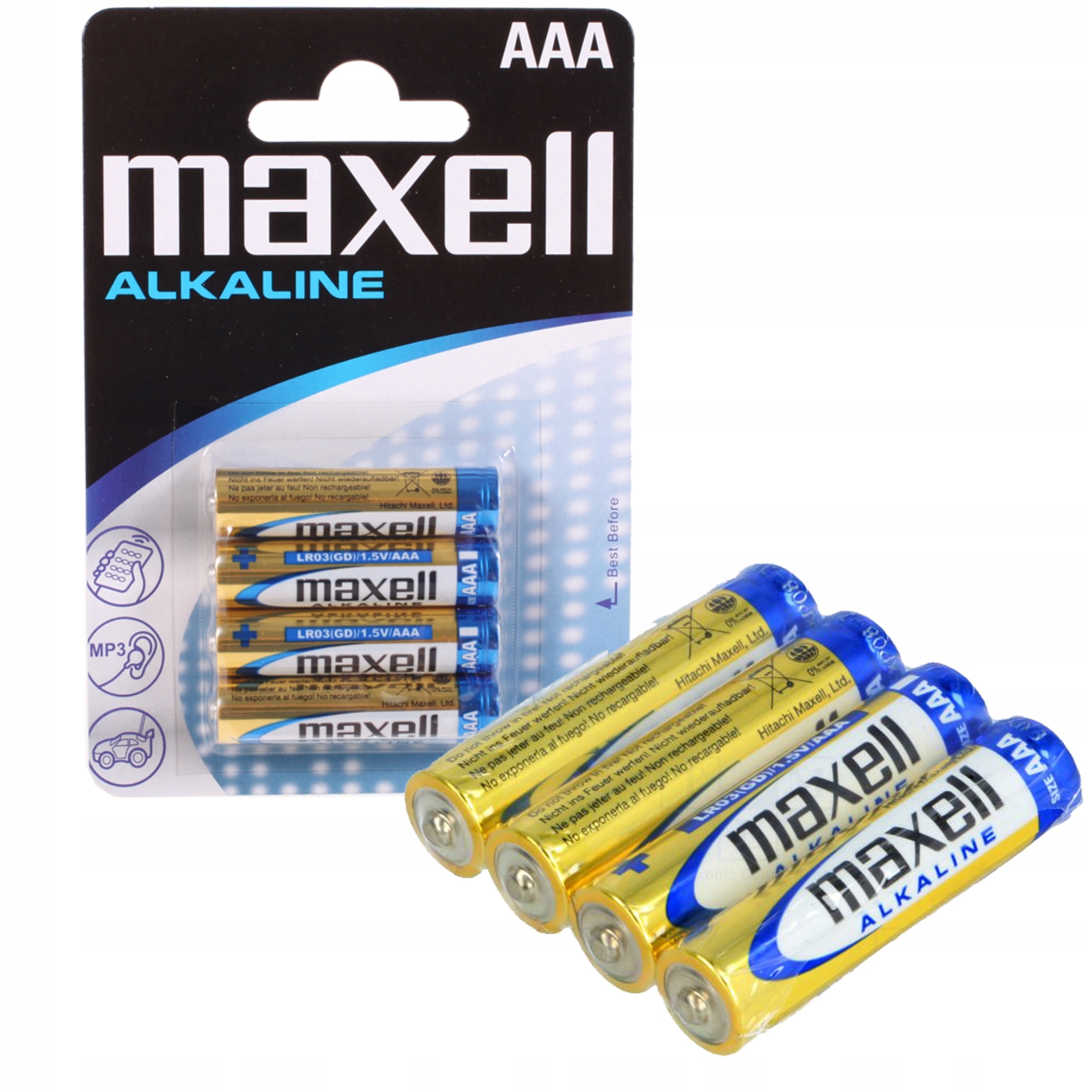 

Baterie Alkaliczne LR03 Aaa 1,5V Bat.