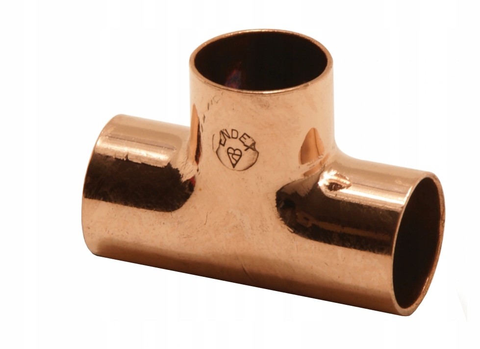 

Trójnik Miedziany Fi 28