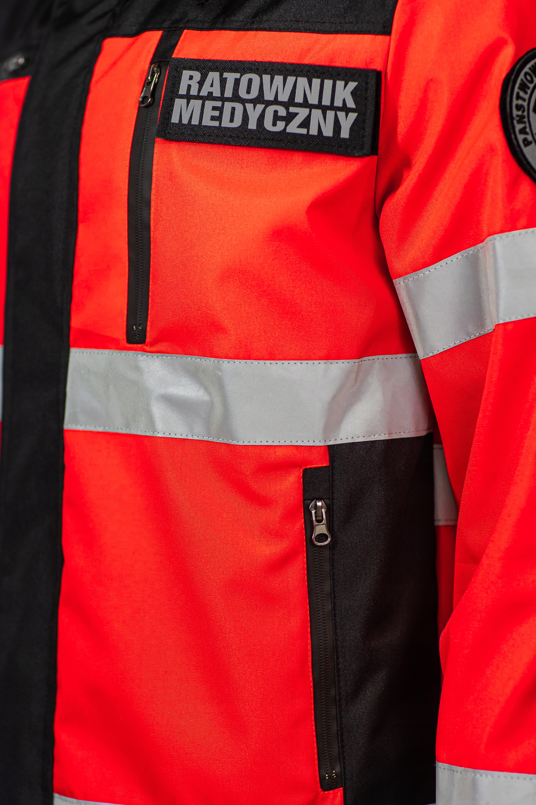 Kurtka fluo ratownik medyczny ratownictwo PRM L Rozmiar L