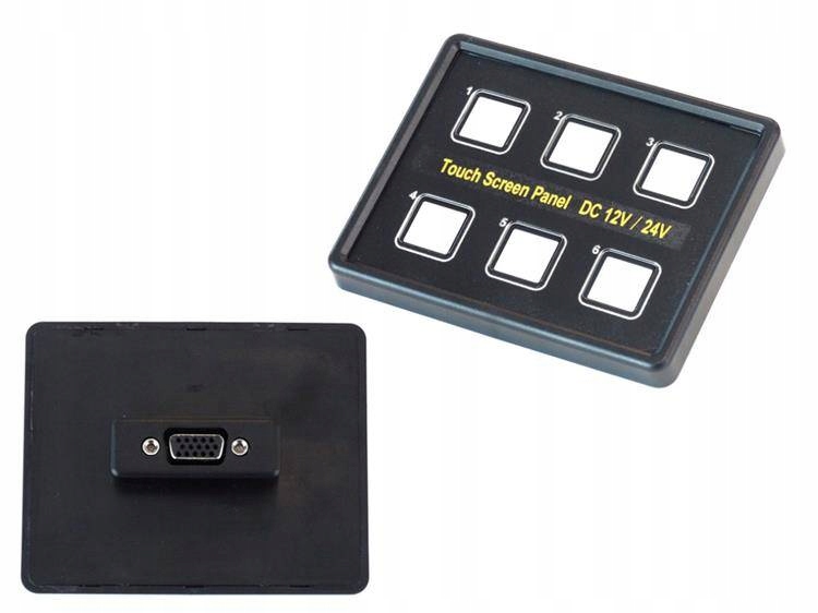 ПАНЕЛЬ ПЕРЕКЛЮЧАТЕЛИ ТАКТИЛЬНЫЙx15pin VGA 124v