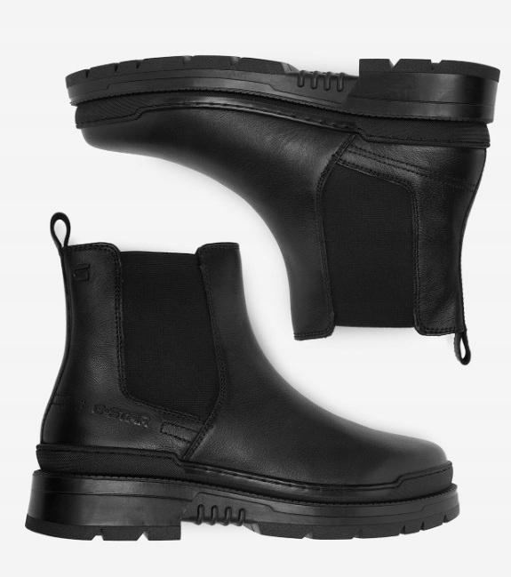 Kotníkové Boty G-star Raw CEO-STRIKER-02 MI08 Černá velikost 44 EAN:5906751413104