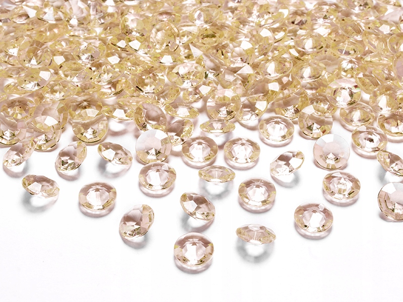 

Diamenciki ozdobne na stoły 100szt Złoty