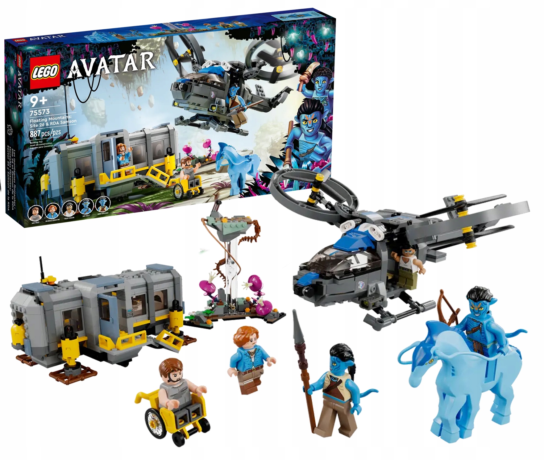 Lego Avatar Létající hory: Stanoviště 26 I Samson Zpz 75573