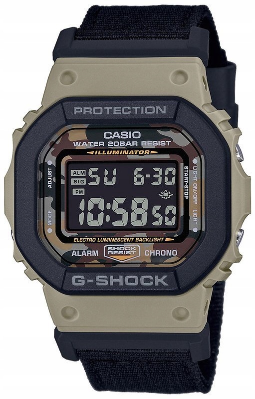 ZEGAREK MĘSKI CASIO G-SHOCK DW-5610SUS-5ER +GRAWER