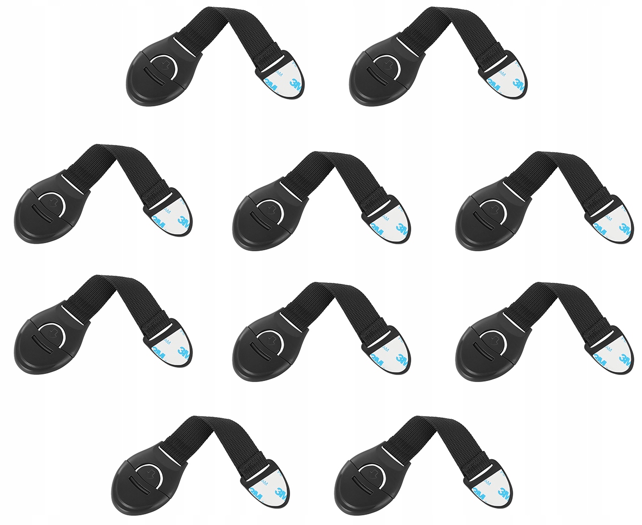 

Blokada Zabezpieczenie Szafek Toalet Mebli 10SZT