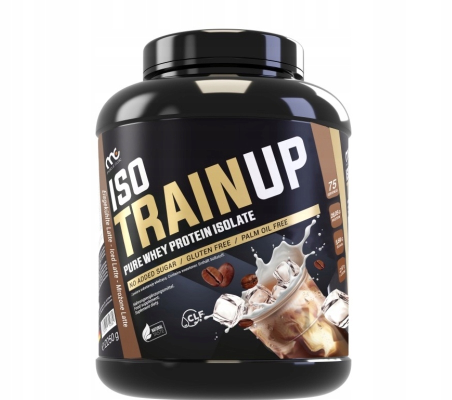 Muscle Clinic Iso Train Up 2250g Wpi proteinový izolát čistý Top
