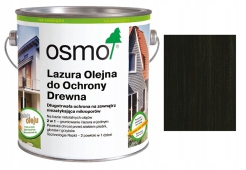 Osmo Lazura olejna do ochrony drewna 712 Heban 2,5L