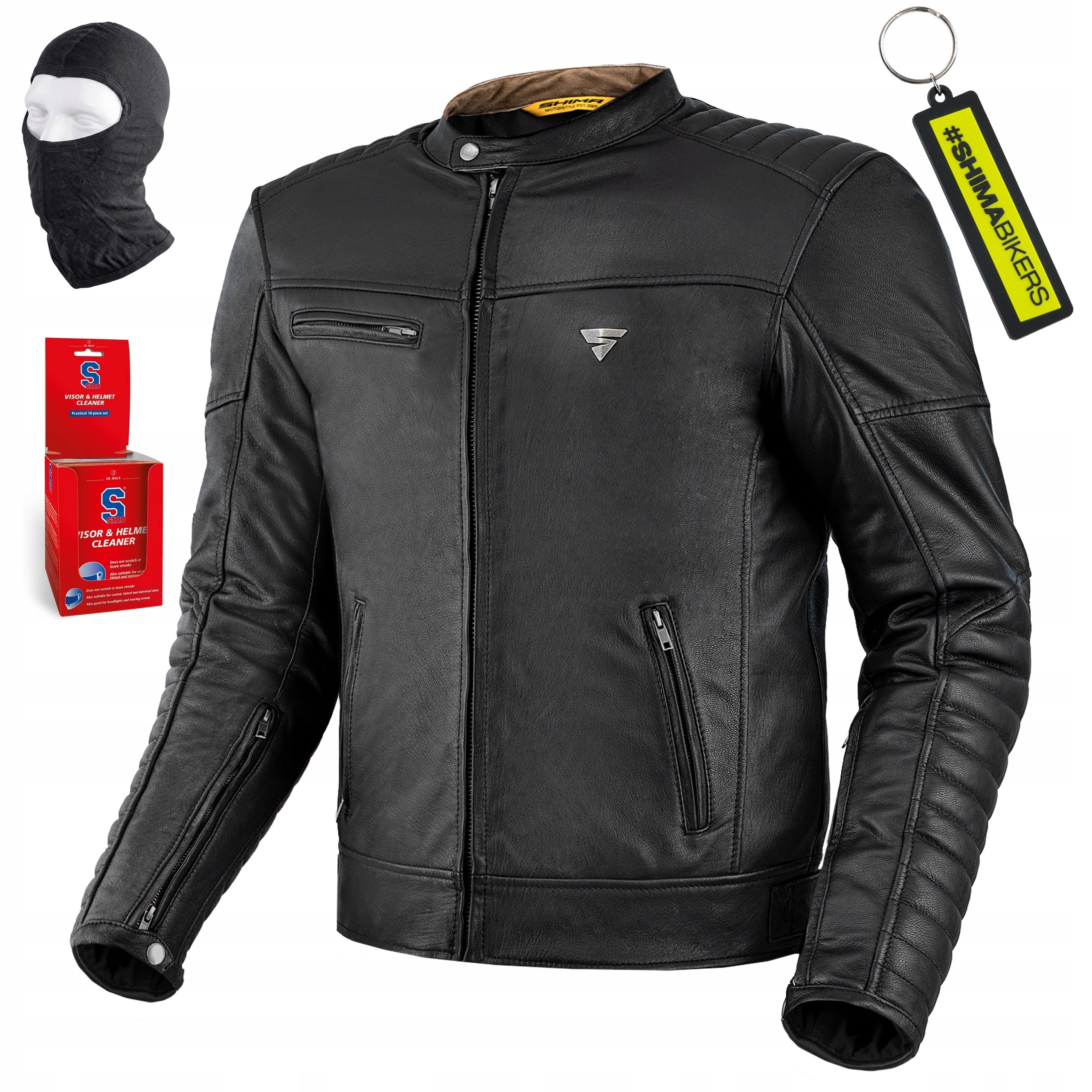 Pánska motocyklová bunda Shima Winchester 2.0 koža Ce Aa Darčeky