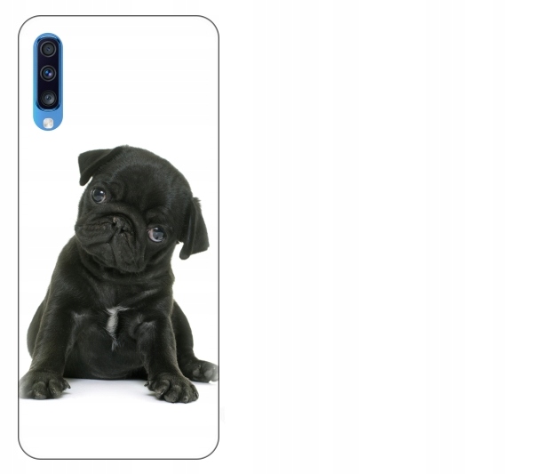 

Etui pokrowiec Samsung Galaxy A70 Pies mops szczen