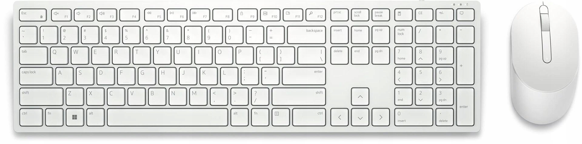 Dell Zestaw bezprzewodowy klawiatura mysz KM5221W