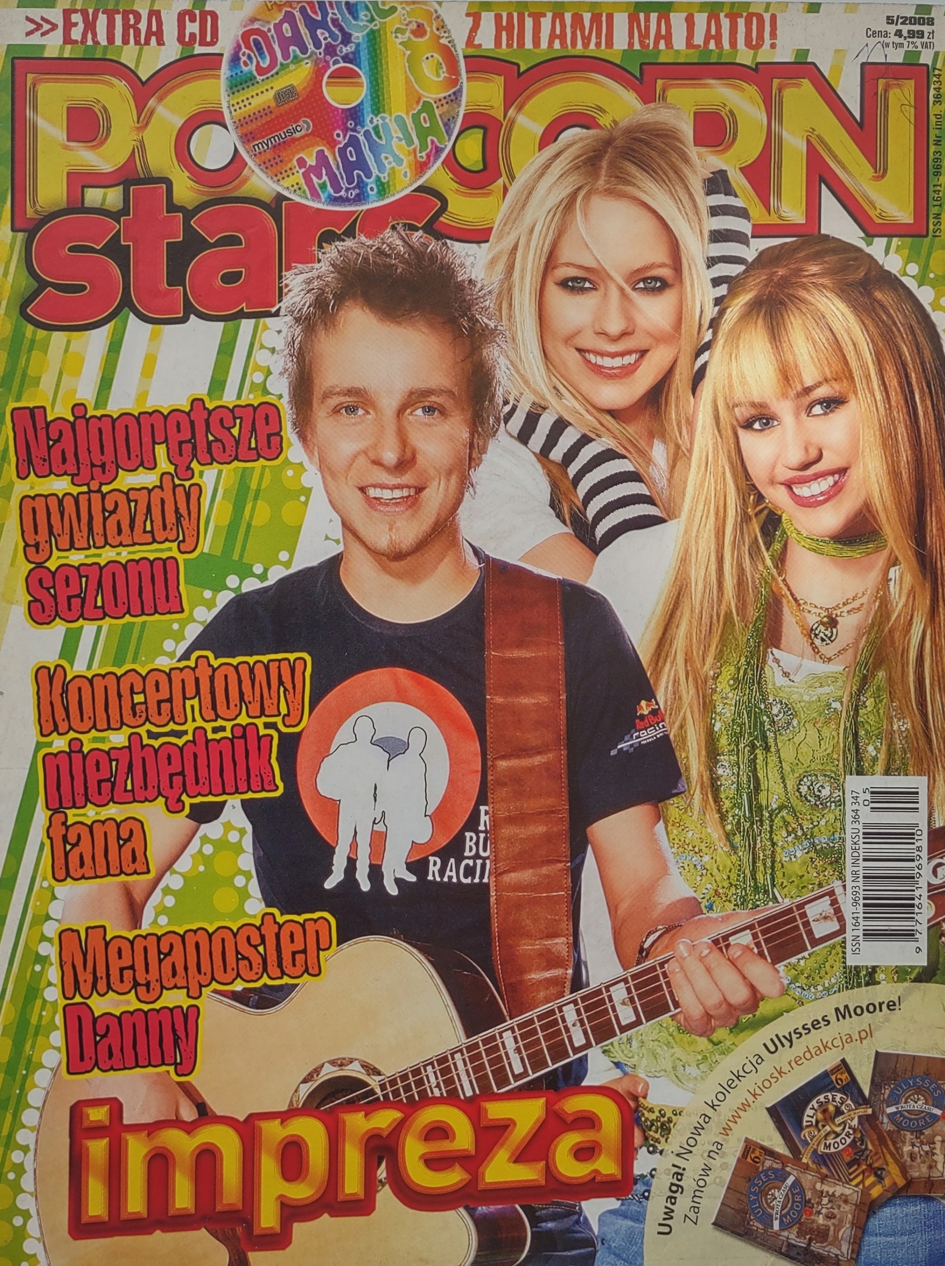 Popcorn Stars 5/2008 jest plakat, brak płyty