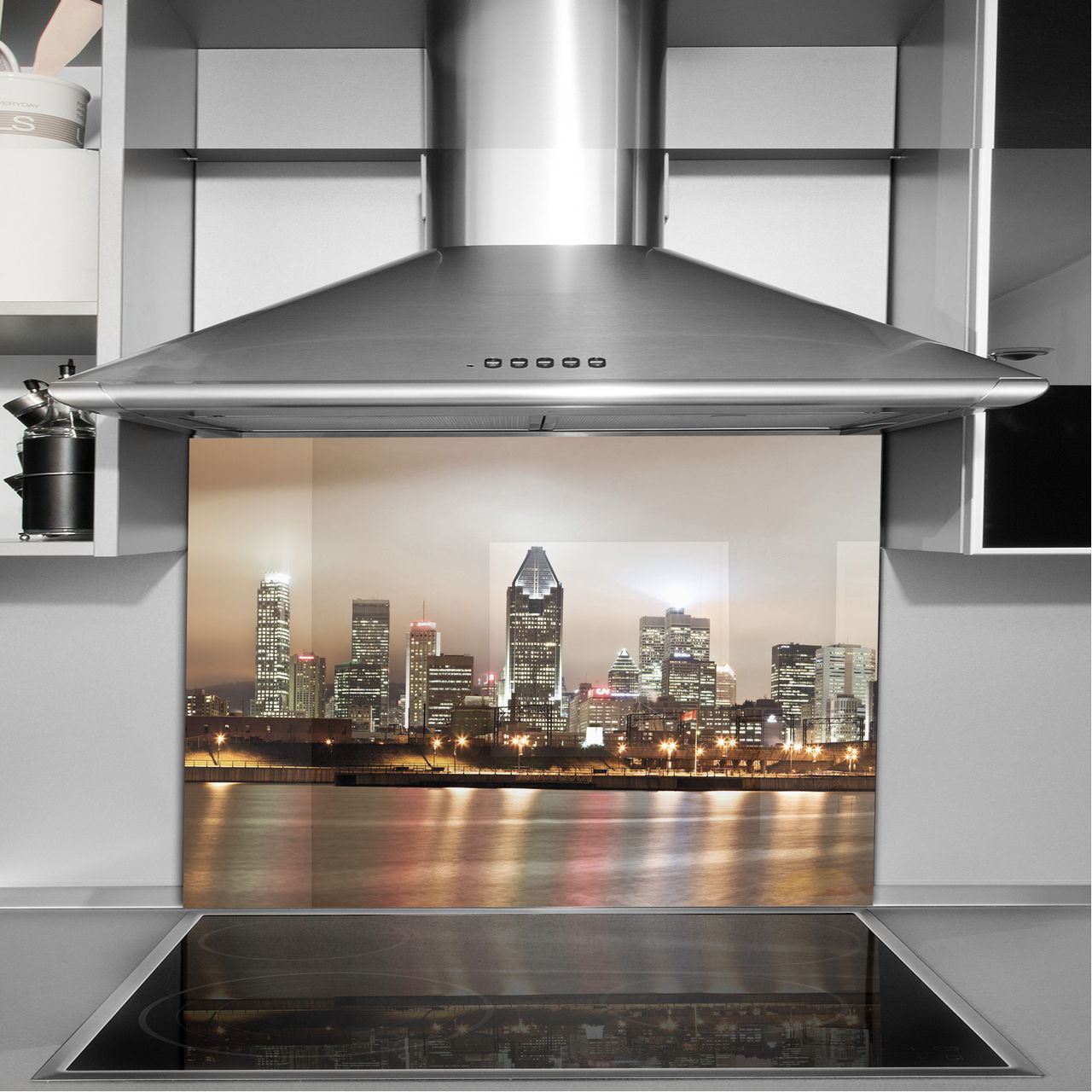 dekor szkło panel hartowany HD 90x65 miasto Marka Follow The Glass