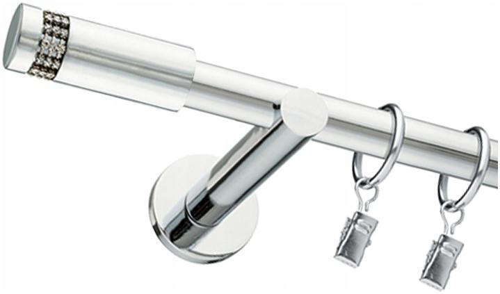 

Karnisz Pojedynczy Chrom 19mm 220cm Różne