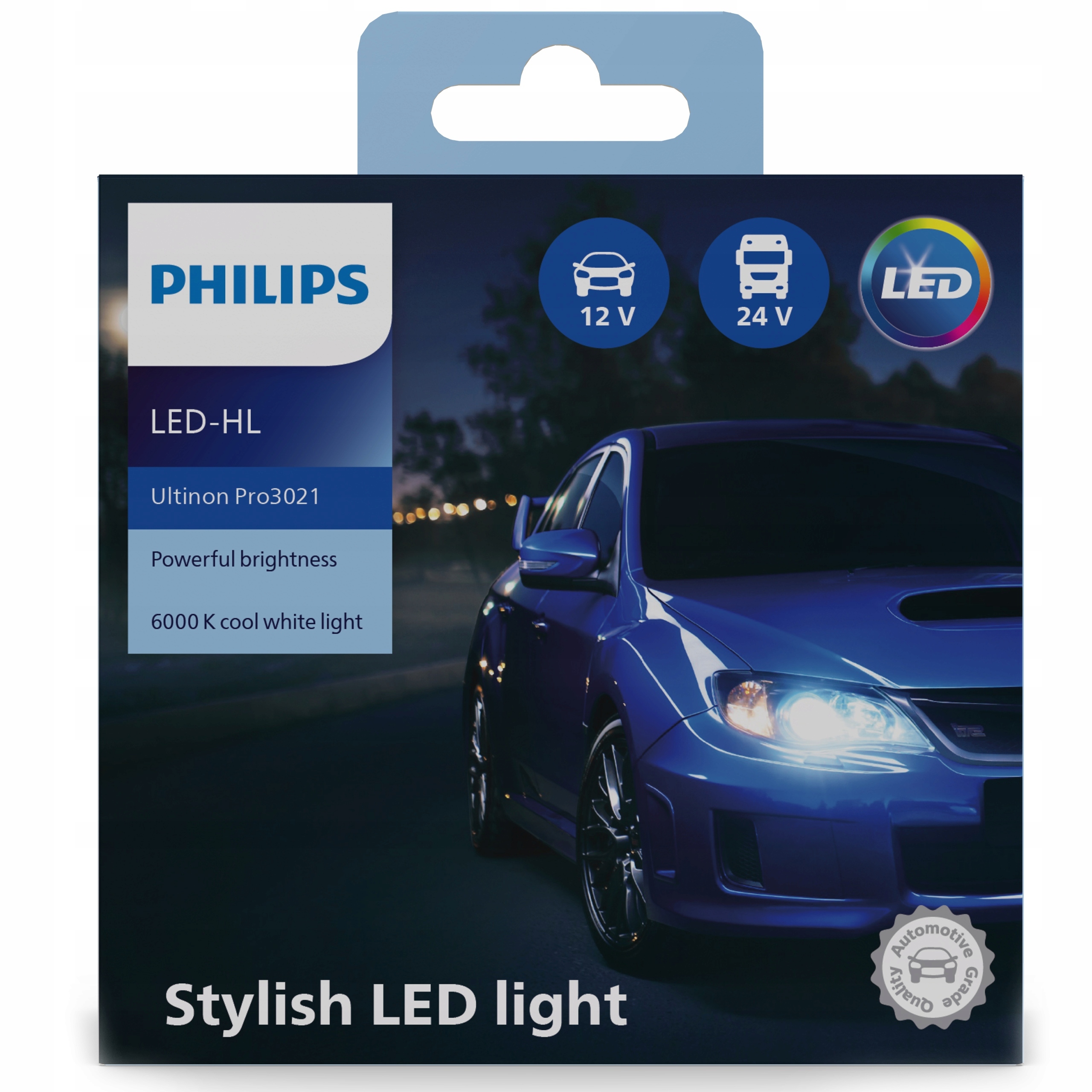 

Philips żarówki Led H4 Ultinon Pro3021 6000K 12/24