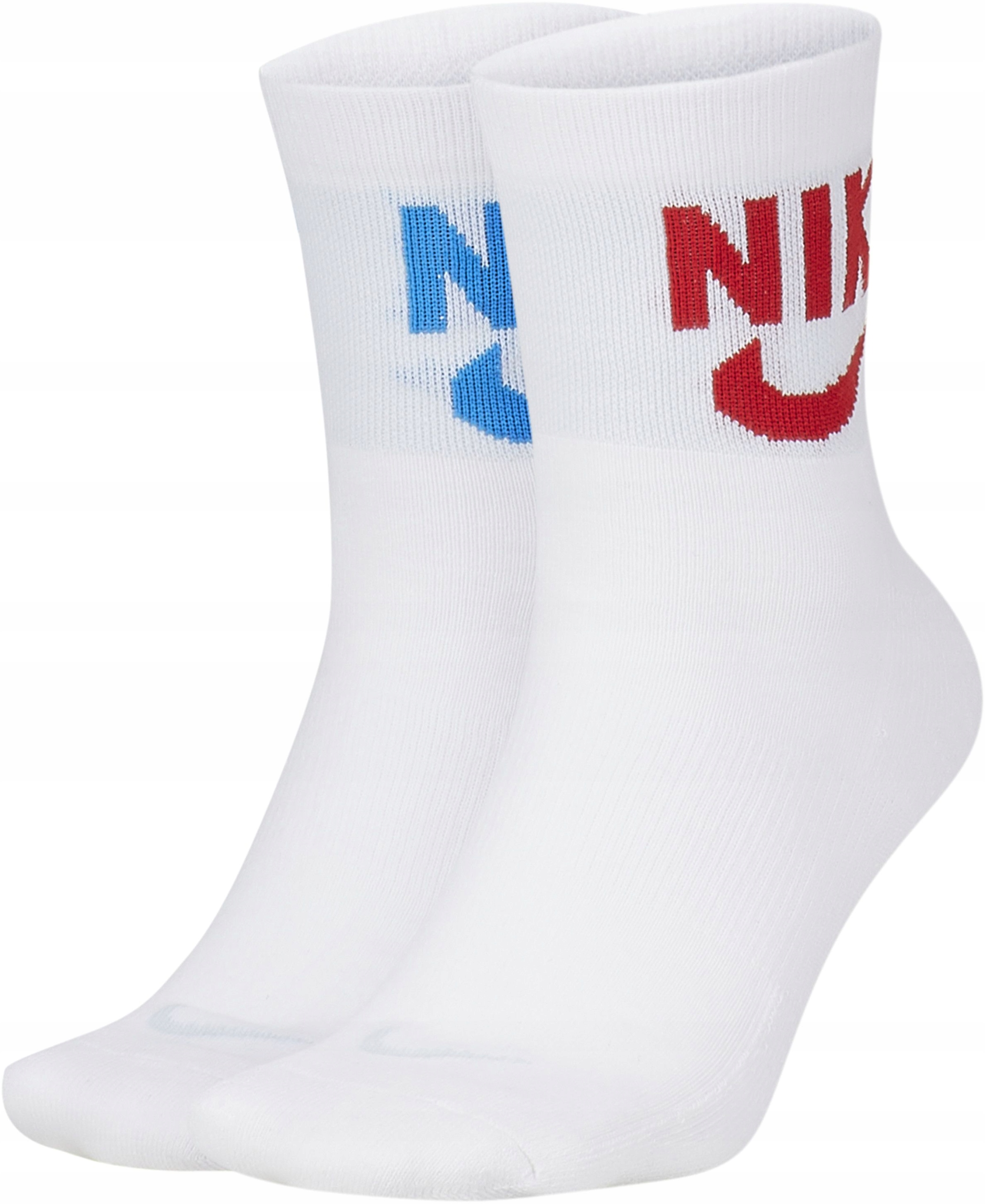 Skarpety amortyzujące Nike Heritage Ankle, 2 pary, rozmiar S