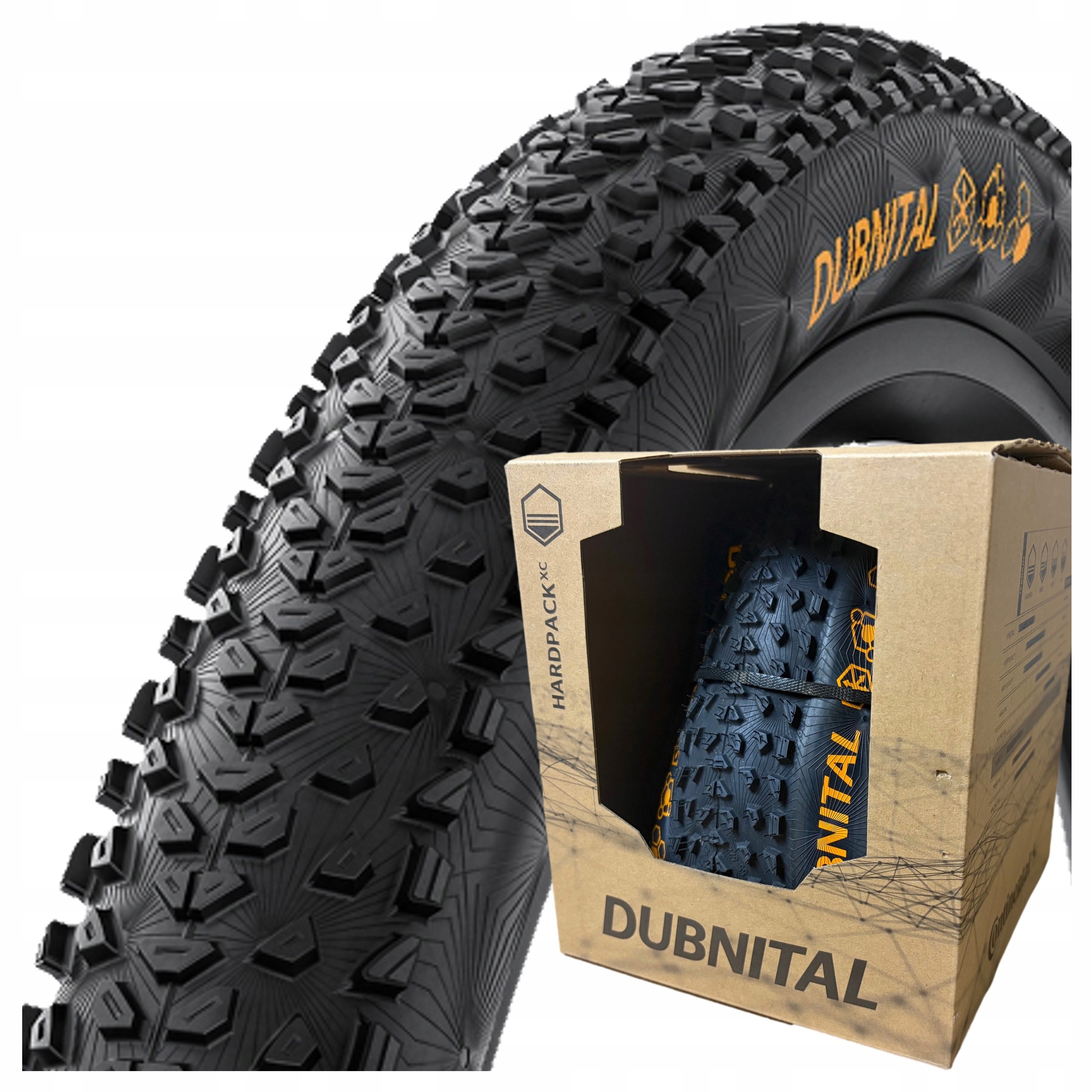 Continental Dubnital opona Mtb 29 cali Tubeless Hardpack Trail Rapid 2.20
