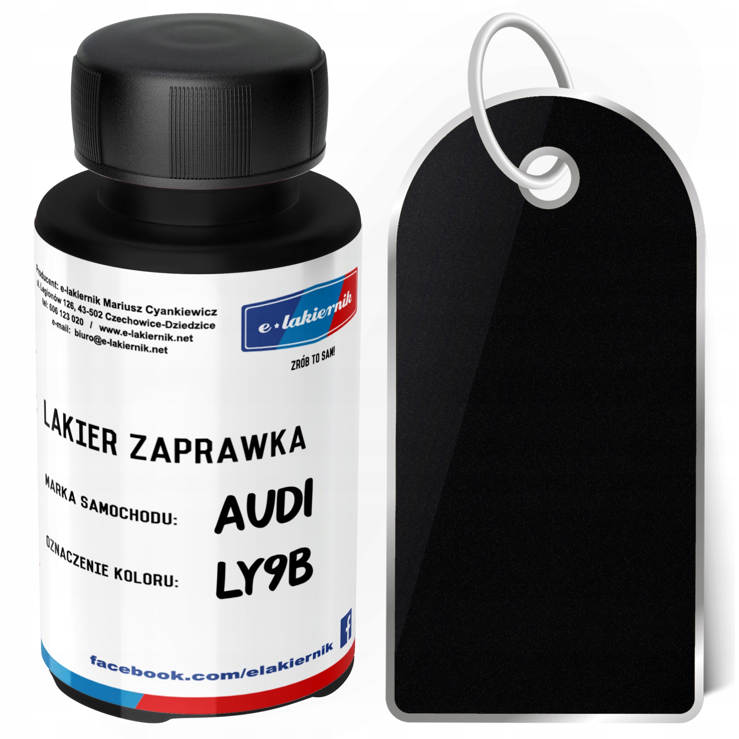 

e-lakiernik Lakier Zaprawka Pędzelek Audi LY9B