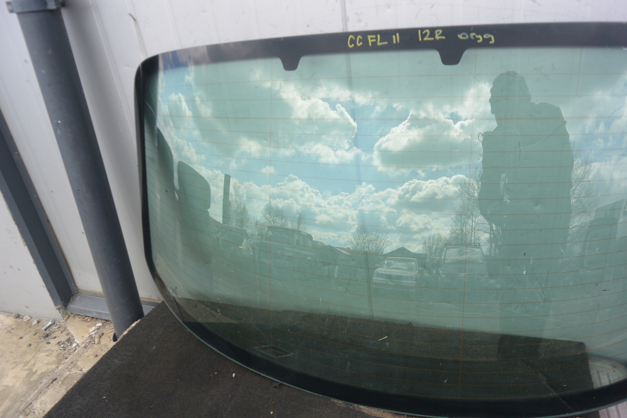 window rear part rear original VW PASSAT CC LIFT 2012 R